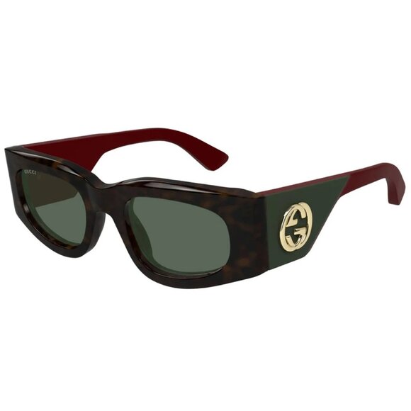 NEW GUCCI SUNGLASSES HAVANA WOMEN EYEWEAR GUCCI